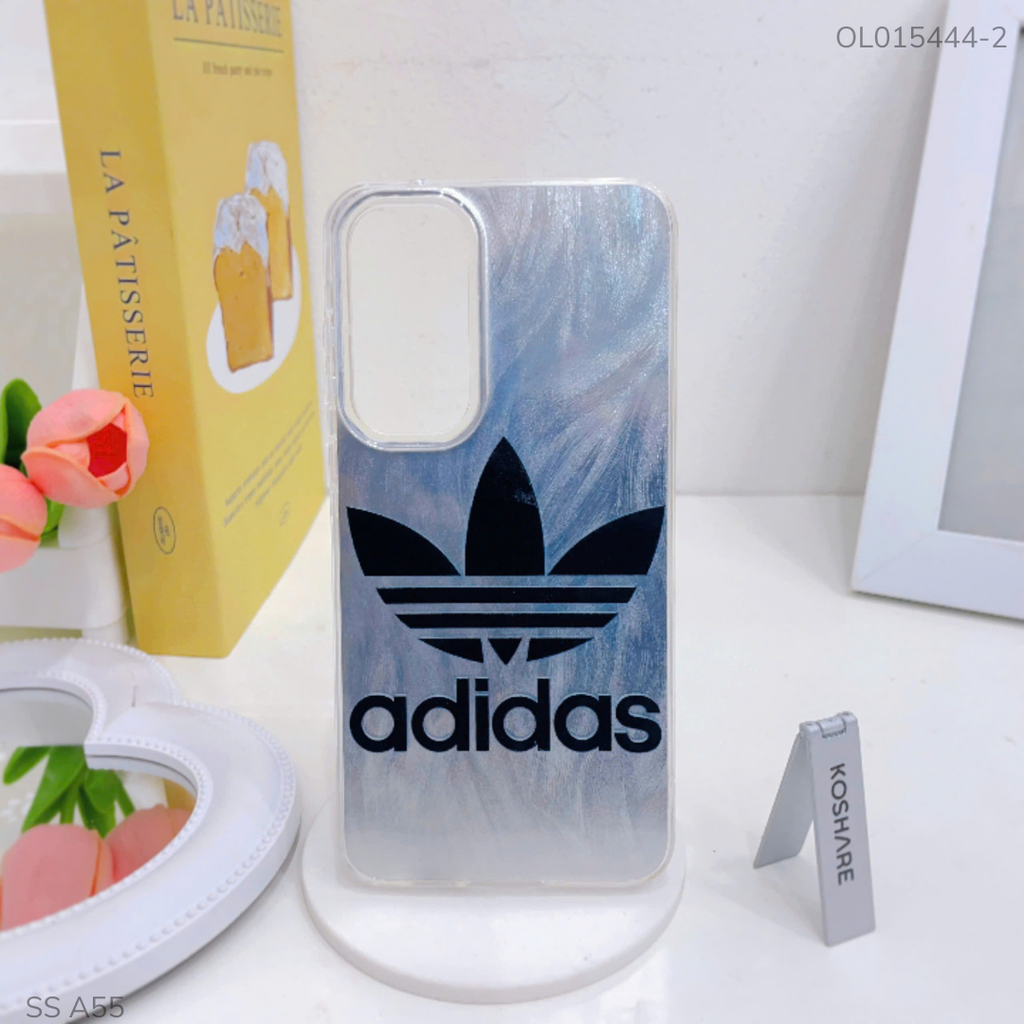 Ốp Samsung A55 vân ánh sóng giá đỡ