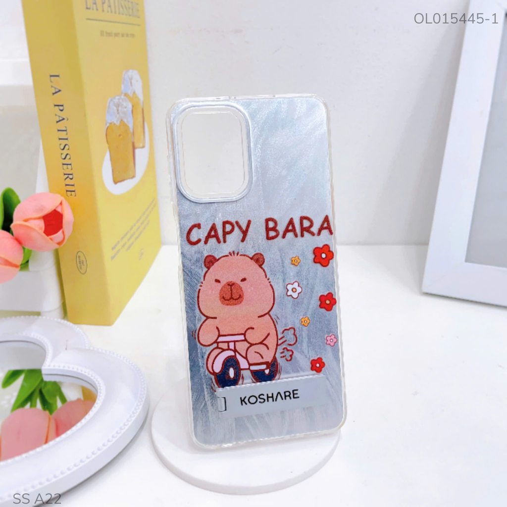 Ốp SS A22 vân ánh sóng giá đỡ