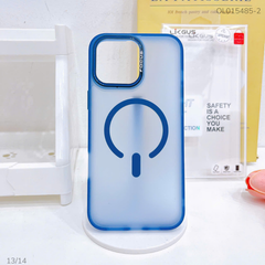 ** Ốp iPhone 13/14 Likgus lưng nhám Magsafe viền camera Focus