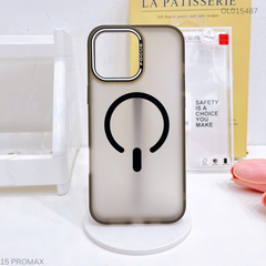** Ốp IP 15 Pro Max Likgus lưng nhám Magsafe viền camera Focus