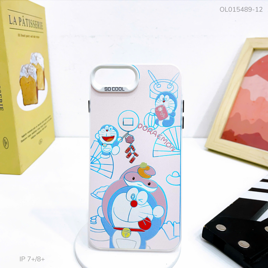 Ốp IP 7+/8+ tráng bạc in hình