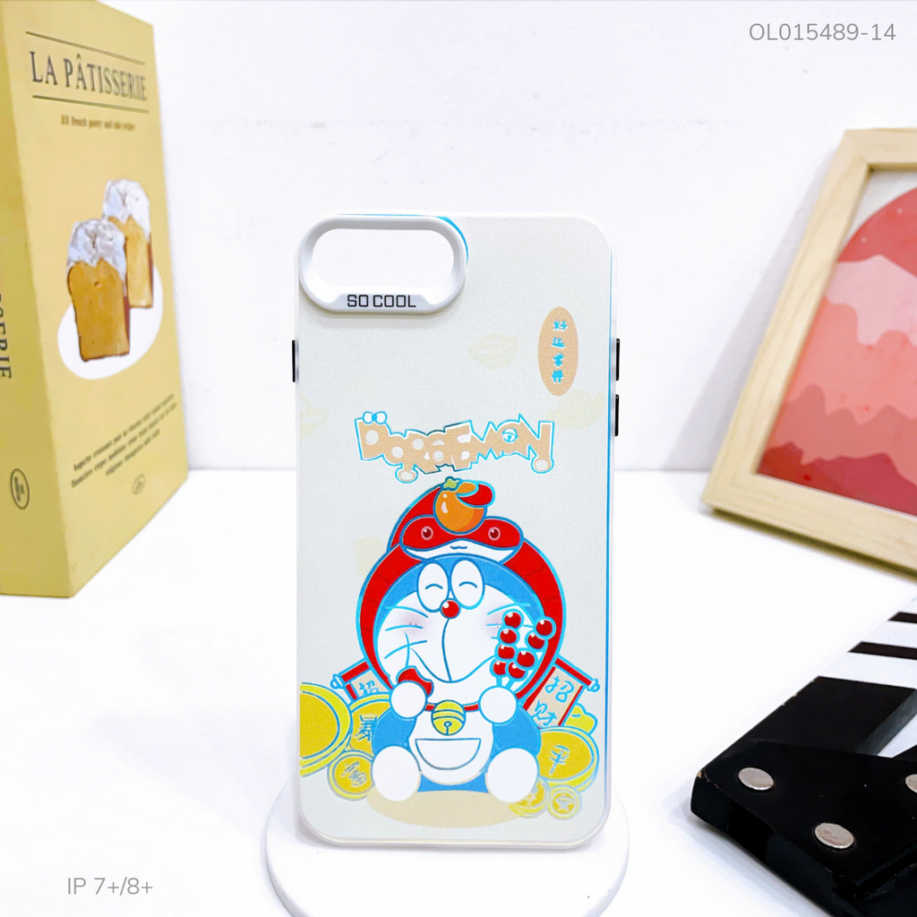 Ốp IP 7+/8+ tráng bạc in hình