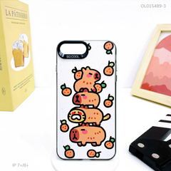 Ốp IP 7+/8+ tráng bạc in hình