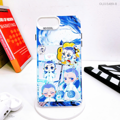 Ốp IP 7+/8+ tráng bạc in hình