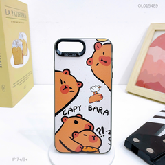 Ốp IP 7+/8+ tráng bạc in hình