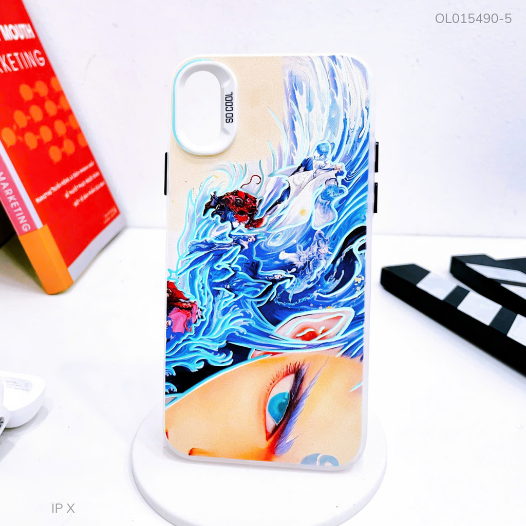 Ốp IP X tráng bạc in hình