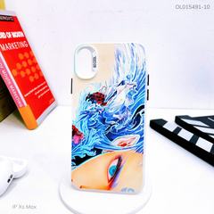 Ốp IP Xs Max tráng bạc in hình