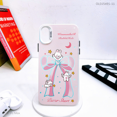 Ốp IP Xs Max tráng bạc in hình