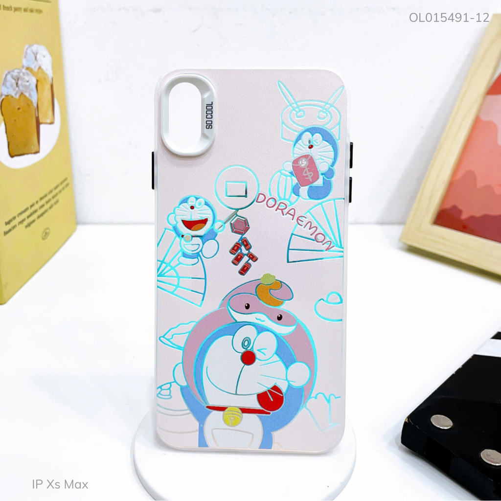 Ốp IP Xs Max tráng bạc in hình