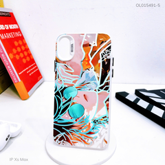 Ốp IP Xs Max tráng bạc in hình