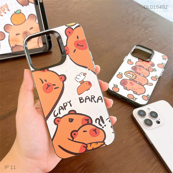 Ốp IP 11 6.1 tráng bạc in hình