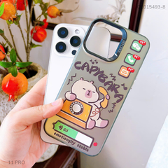 Ốp IP 11 Pro tráng bạc in hình