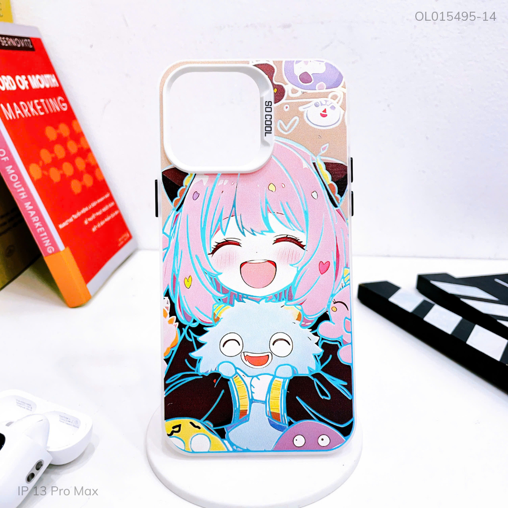 Ốp IP 13/14 tráng bạc in hình