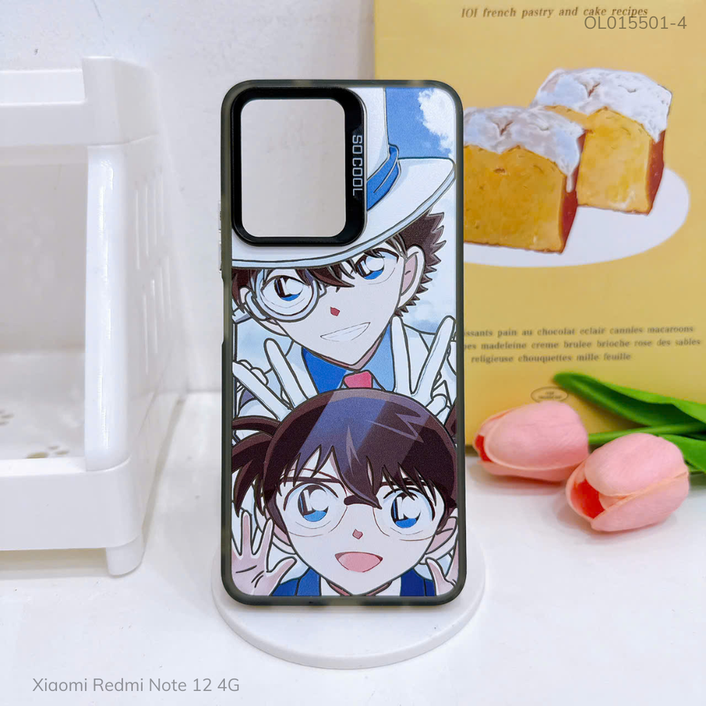 Ốp Xiaomi Redmi Note 12 4G tráng bạc in hình