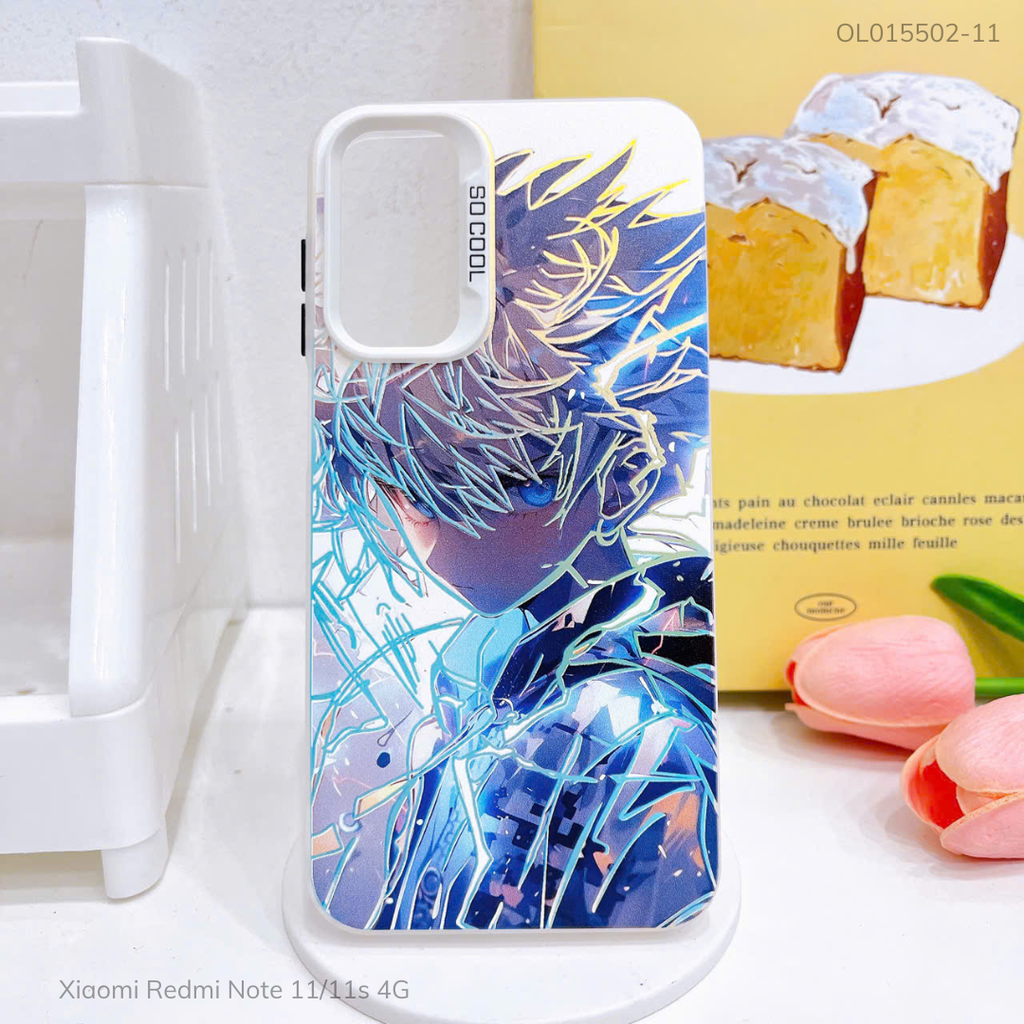 Ốp Xiaomi Redmi Note 11/11s 4G tráng bạc in hình