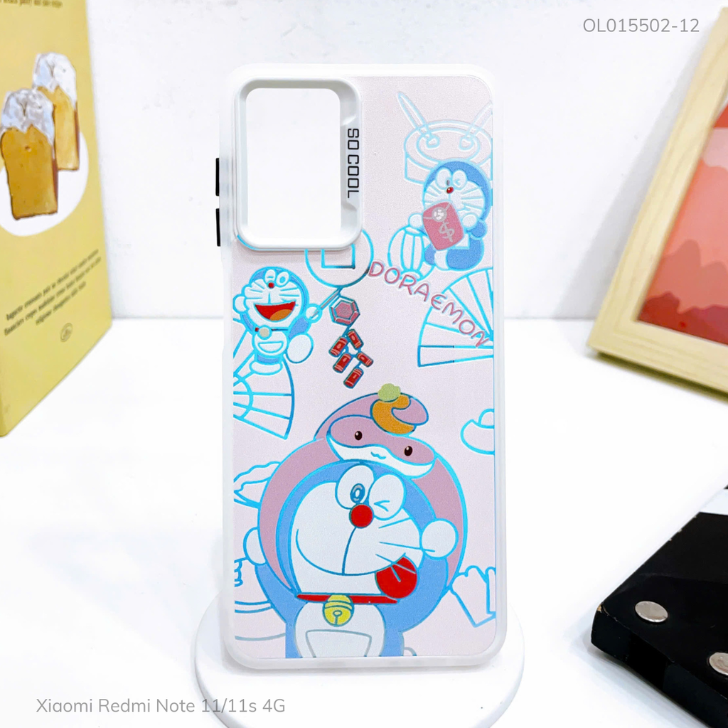 Ốp Xiaomi Redmi Note 11/11s 4G tráng bạc in hình