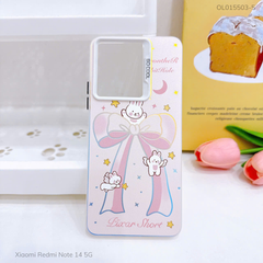 Ốp Xiaomi Redmi Note 14 5G tráng bạc in hình