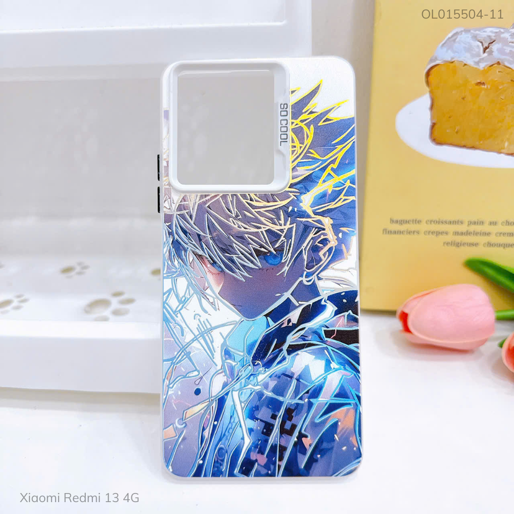 Ốp Xiaomi Redmi 13 4G tráng bạc in hình