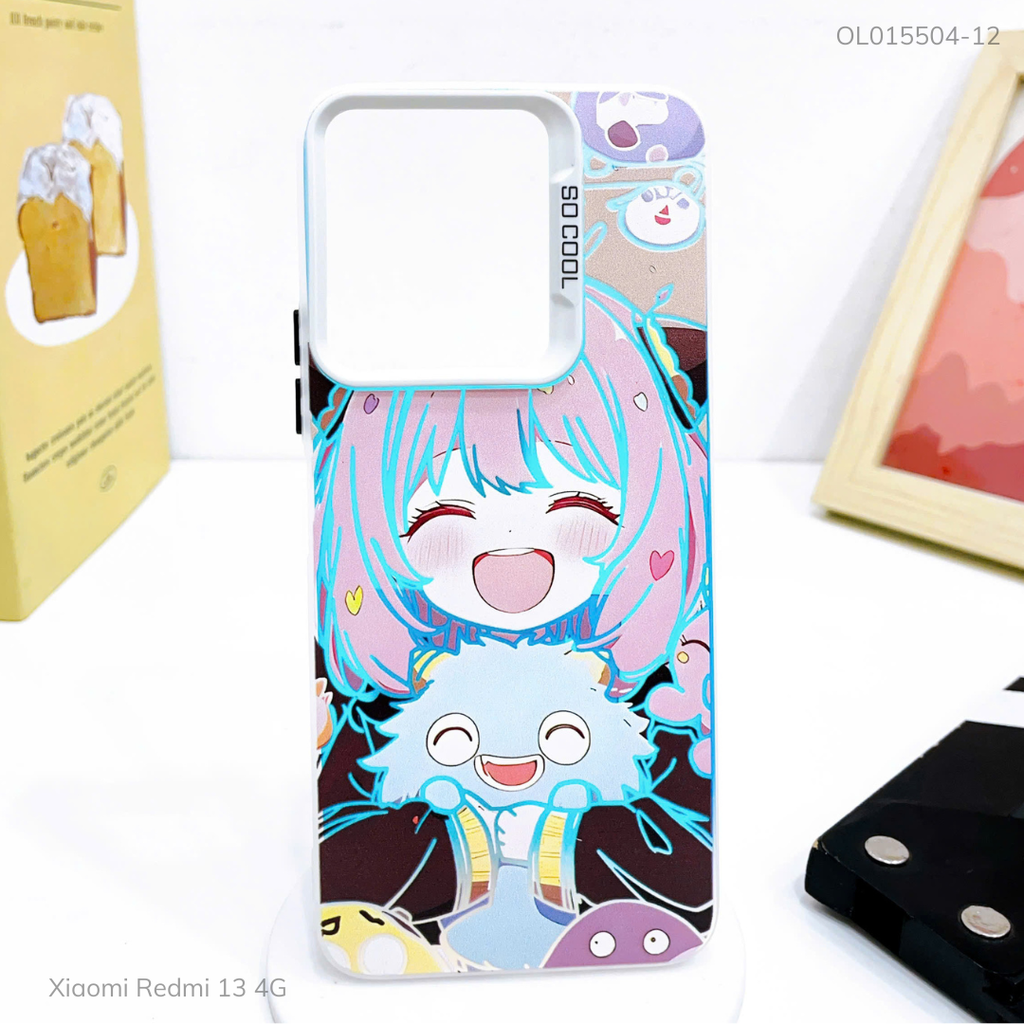 Ốp Xiaomi Redmi 13 4G tráng bạc in hình