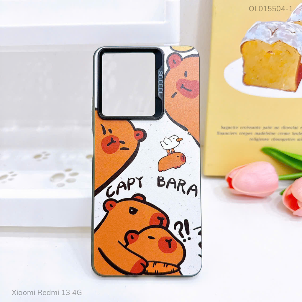 Ốp Xiaomi Redmi 13 4G tráng bạc in hình