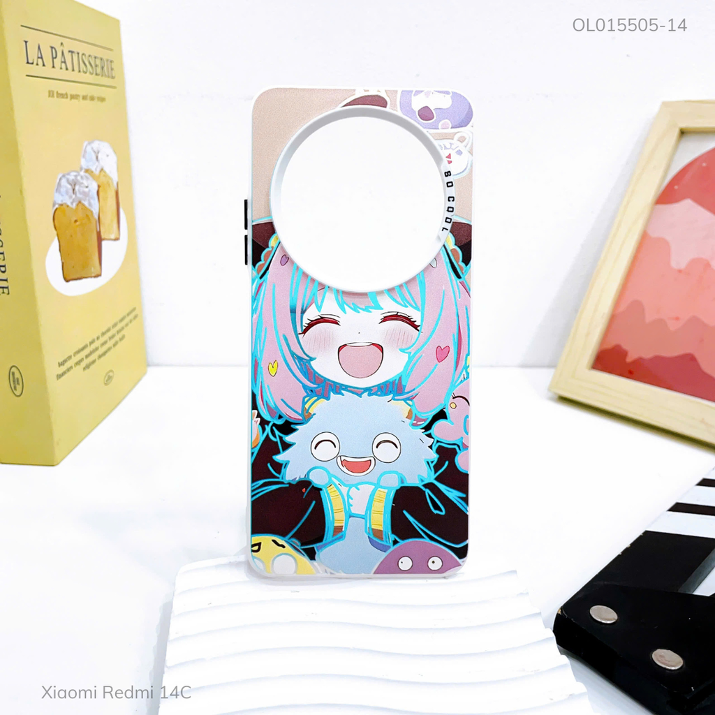 Ốp Xiaomi Redmi 14C tráng bạc in hình