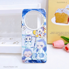 Ốp Xiaomi Redmi 14C tráng bạc in hình