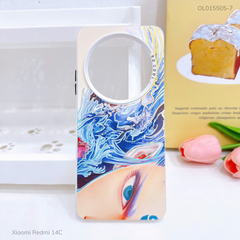 Ốp Xiaomi Redmi 14C tráng bạc in hình