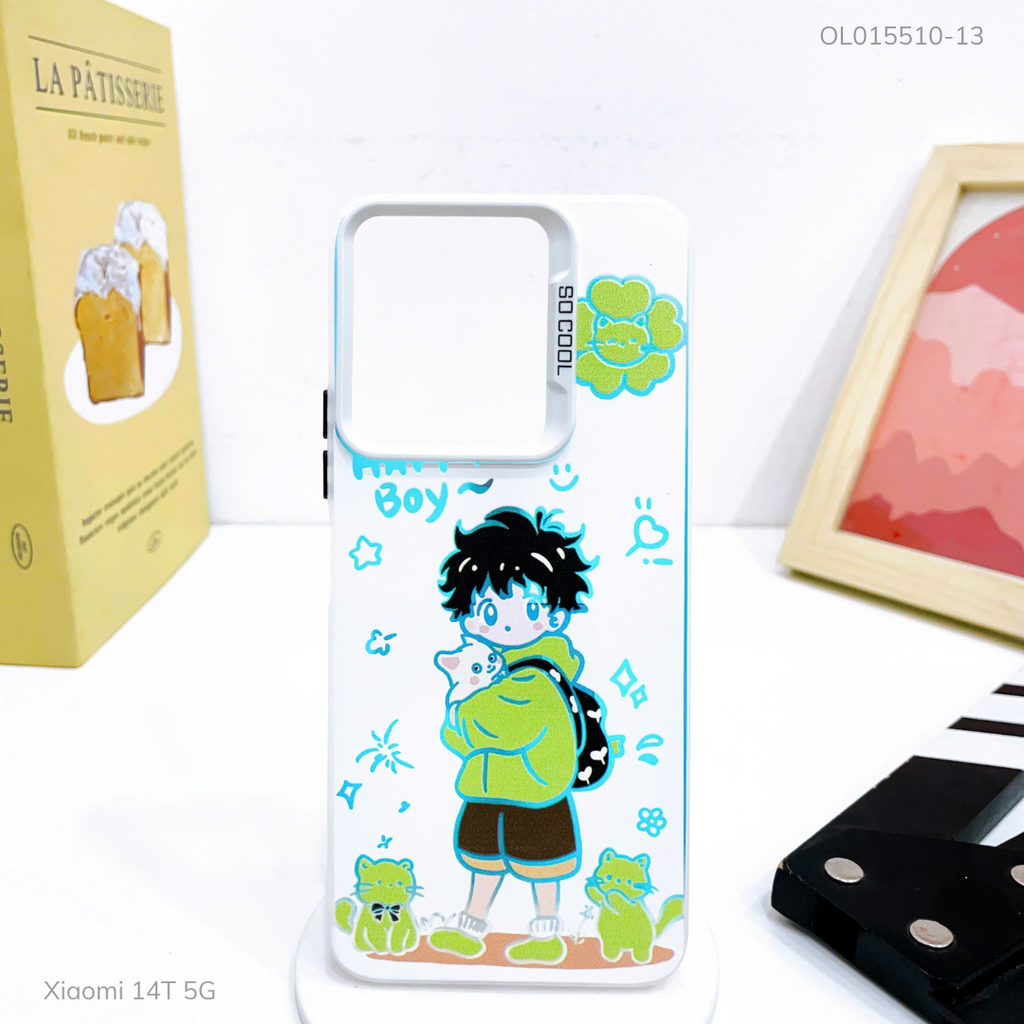 Ốp Xiaomi 14T 5G tráng bạc in hình