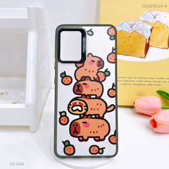 Ốp Samsung A04 tráng bạc in hình