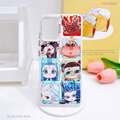 Ốp Samsung A13 5G/A04s tráng bạc in hình