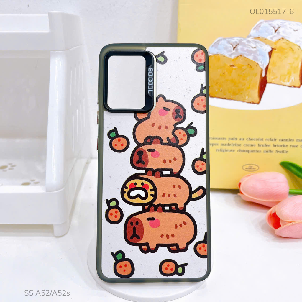 Ốp SS A52/A52s tráng bạc in hình