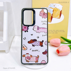 Ốp Oppo A74/A95 tráng bạc in hình