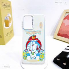 Ốp Reno 7Z tráng bạc in hình