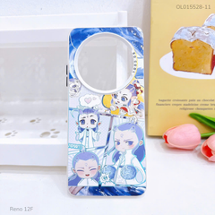 Ốp Reno 12F tráng bạc in hình