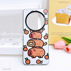 Ốp Reno 12F tráng bạc in hình