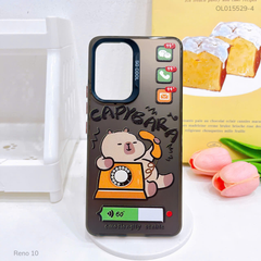 Ốp Reno 10 tráng bạc in hình