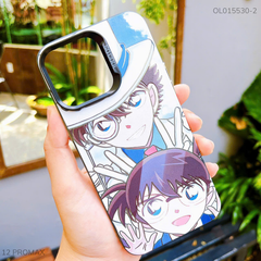 Ốp IP 12 Pro Max tráng bạc in hình