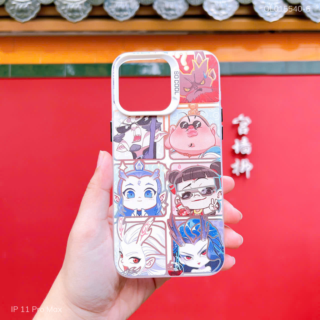 ** Ốp iPhone 11 Pro Max tráng bạc in hình