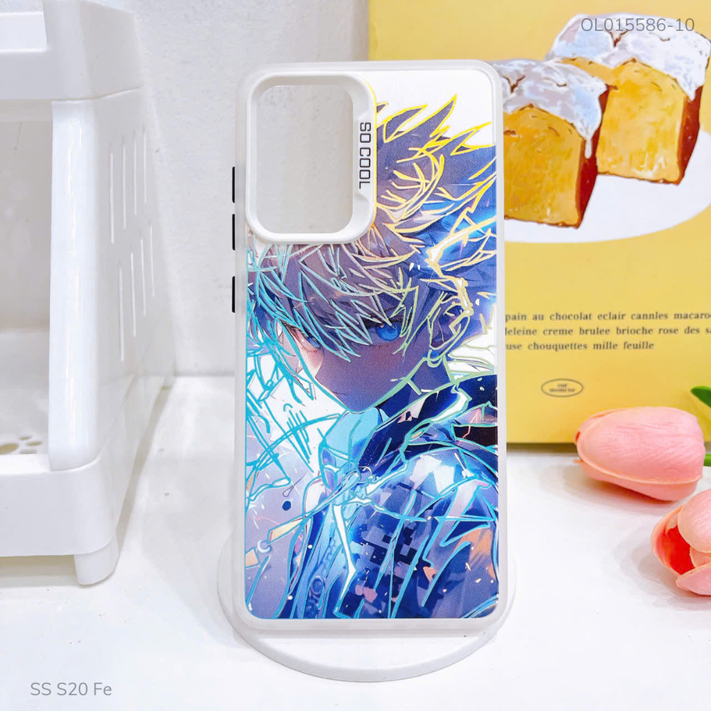 Ốp SS S20 Fe nhám bạc in hình