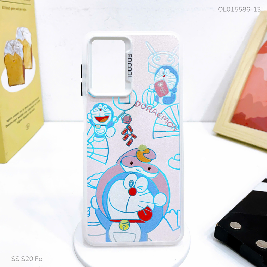 Ốp SS S20 Fe nhám bạc in hình