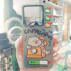 Ốp Xiaomi Redmi Note 13 Pro 4G nhám bạc in hình