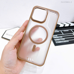 ** Ốp IP 13/14 lưng nhựa Magsafe ICE CASE