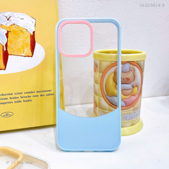 Ốp IP 15 Pro Max lưng trong 2 màu