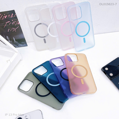 Ốp iPhone 13 Pro Max Mobile Case nhám Magsafe lưng cứng viền cứng
