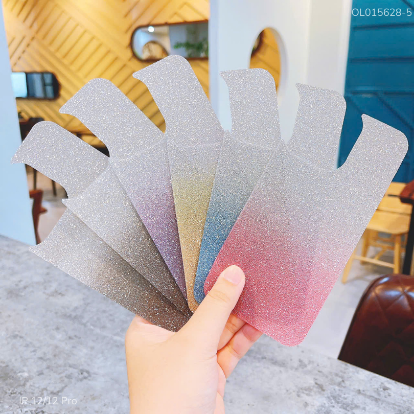 ** Ốp IP 12/12 Pro Likgus dẻo Magsafe đệm kim tuyến camera đính hạt