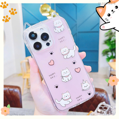 ** Ốp IP 12 Pro Max dẻo tai mèo nhiều hình