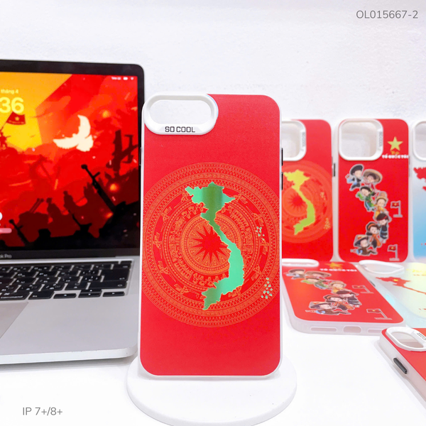 Ốp IP 7+/8+ nhám in hình chủ đề 30/04