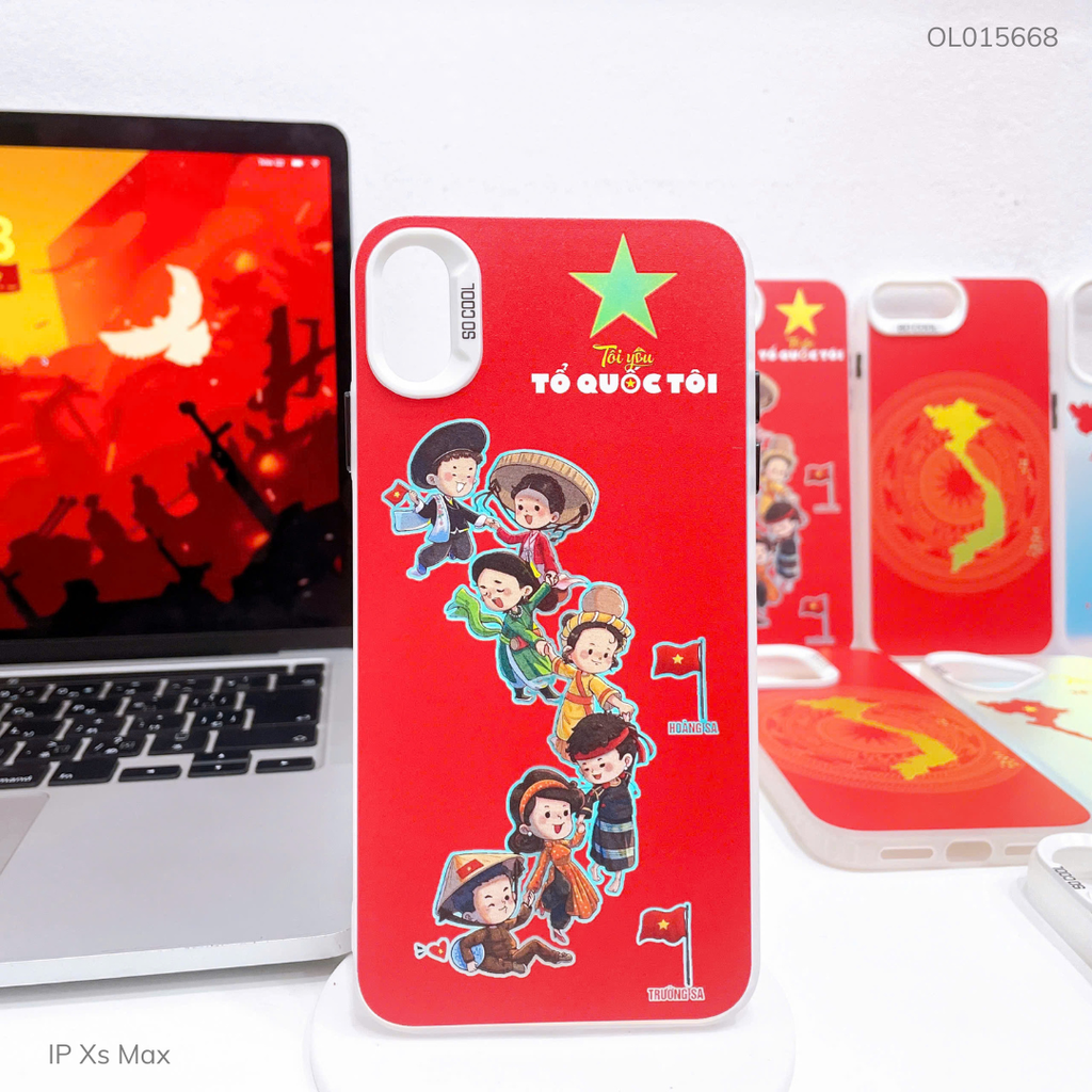 Ốp IP Xs Max nhám in hình chủ đề 30/04