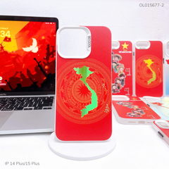 Ốp IP 14 Plus/15 Plus nhám in hình chủ đề 30/04