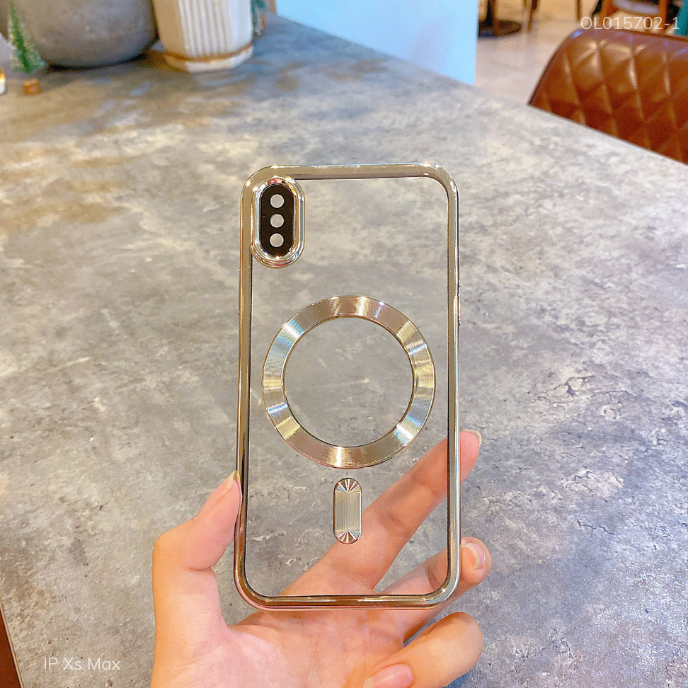 Ốp IP Xs Max dẻo trong viền xi camera khoét táo